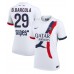 Maillot de foot Paris Saint-Germain Bradley Barcola #29 Extérieur vêtements Femmes 2025-26 Manches Courtes